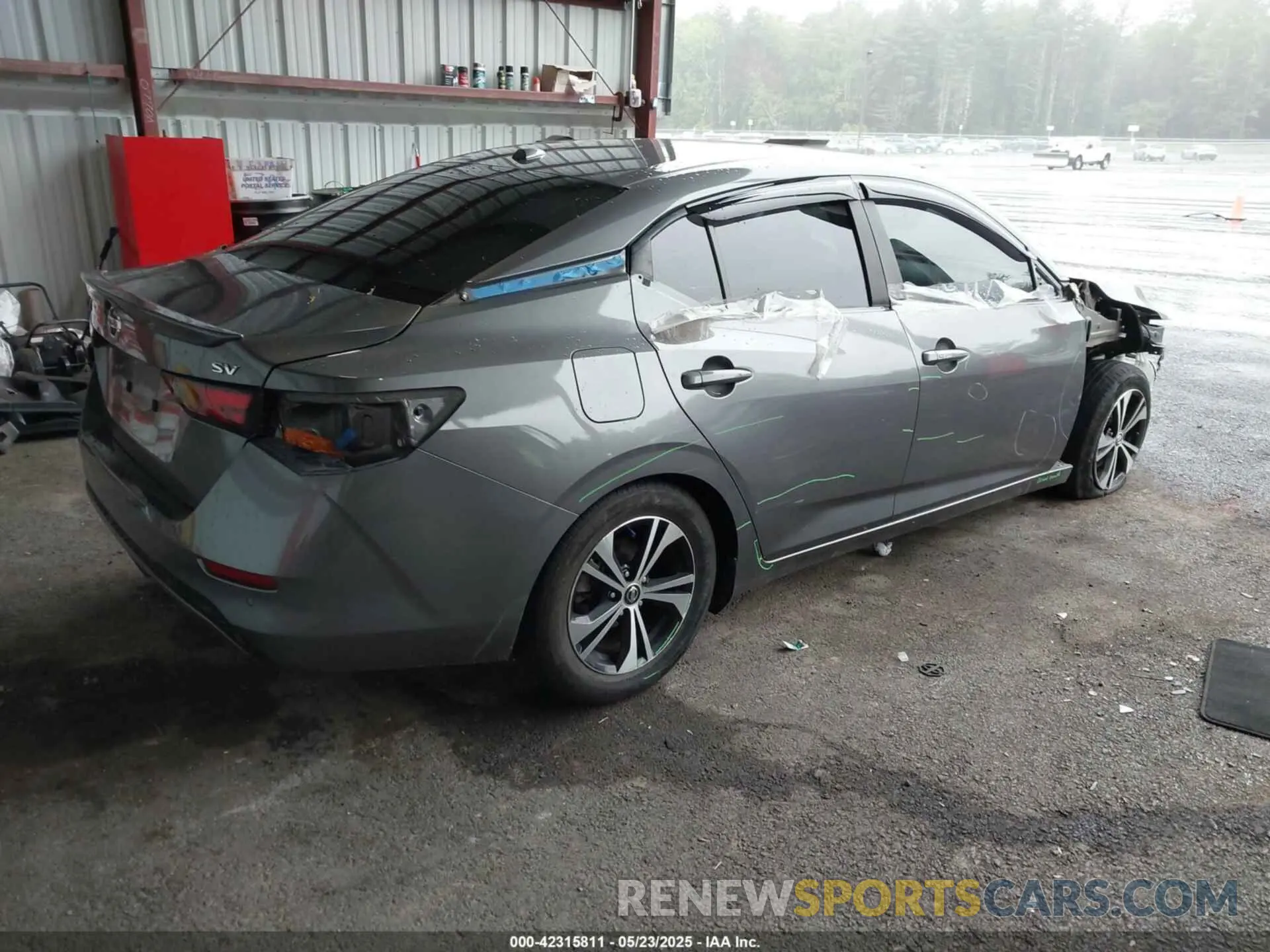 4 Photograph of a damaged car 3N1AB8CV0LY287020 NISSAN SENTRA 2020