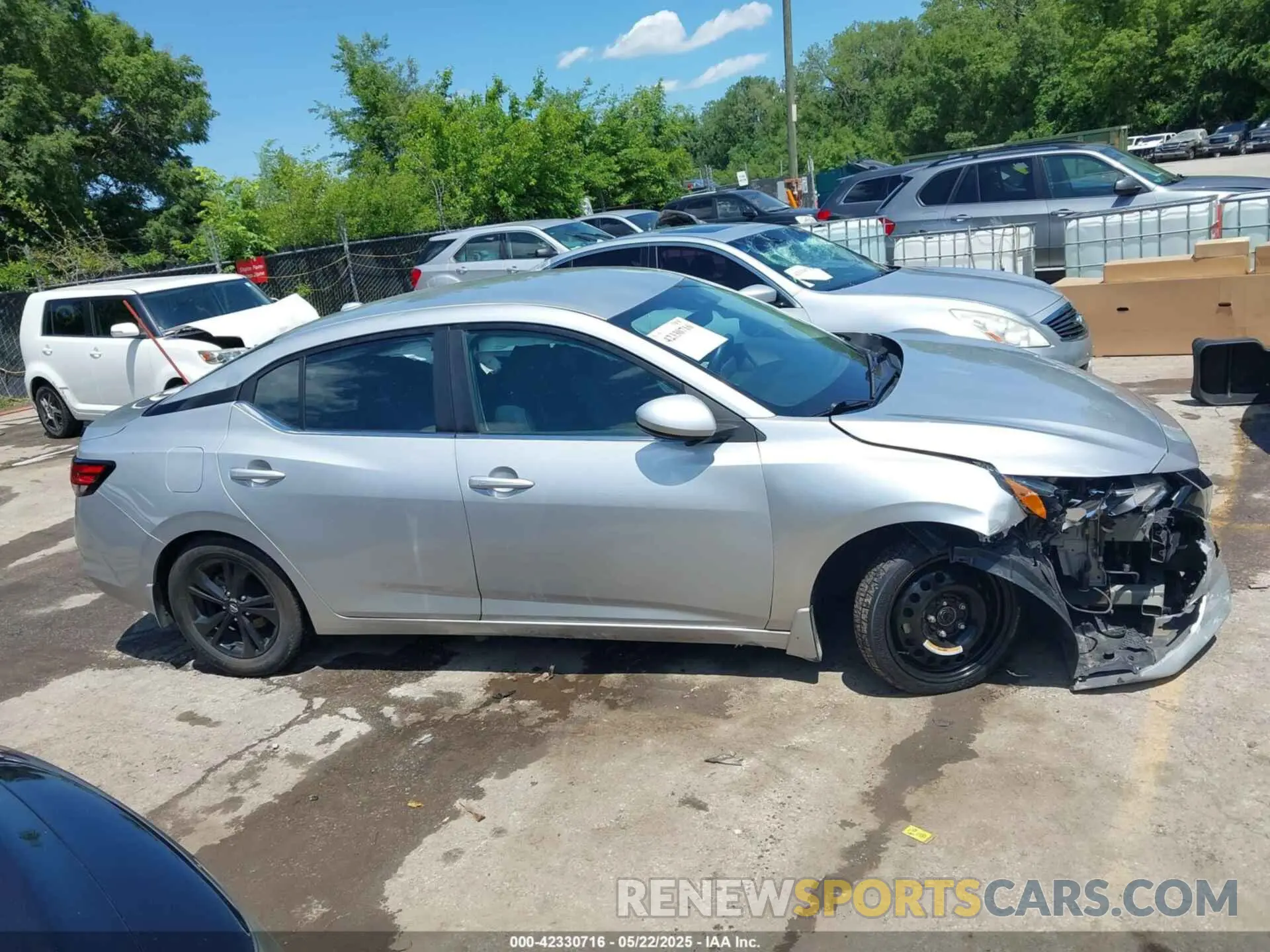14 Photograph of a damaged car 3N1AB8CV0LY296784 NISSAN SENTRA 2020