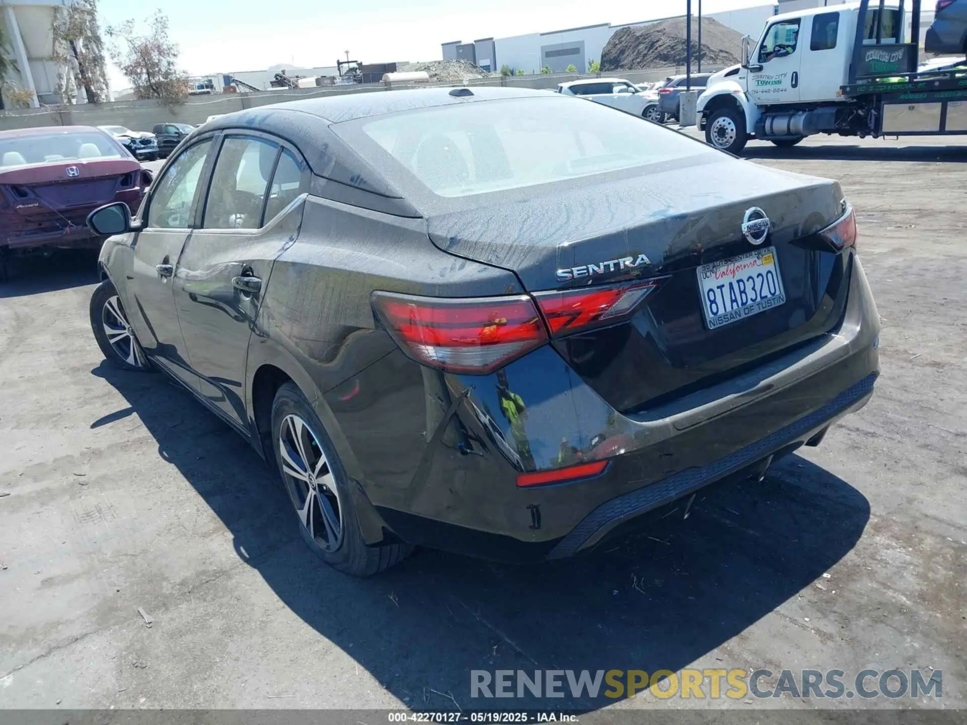 3 Фотография поврежденного автомобиля 3N1AB8CV0LY304995 NISSAN SENTRA 2020