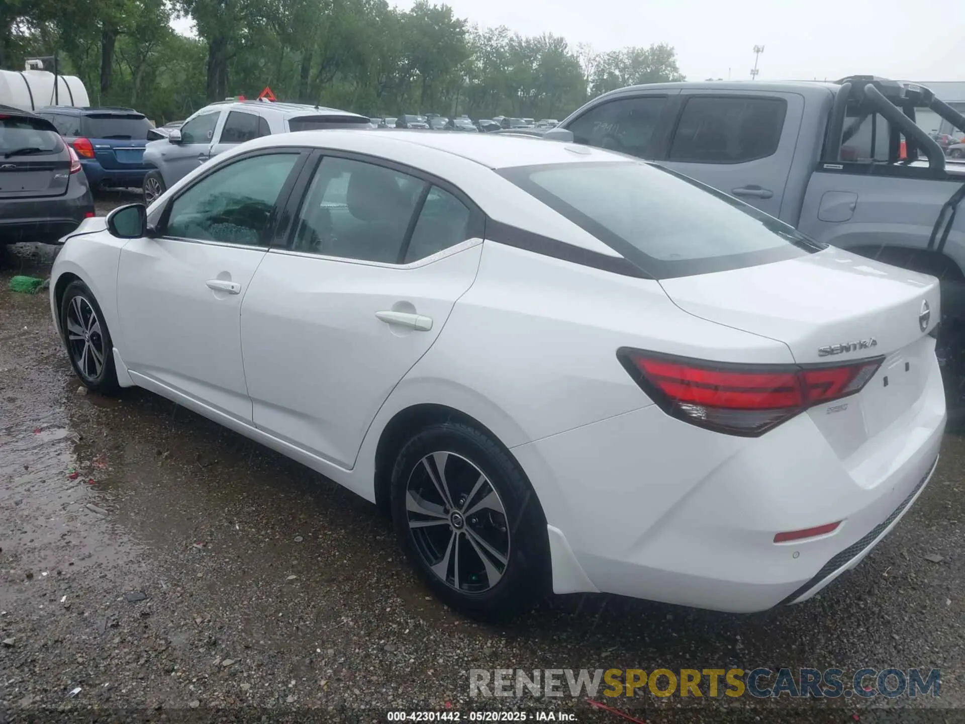 3 Photograph of a damaged car 3N1AB8CV1LY204808 NISSAN SENTRA 2020