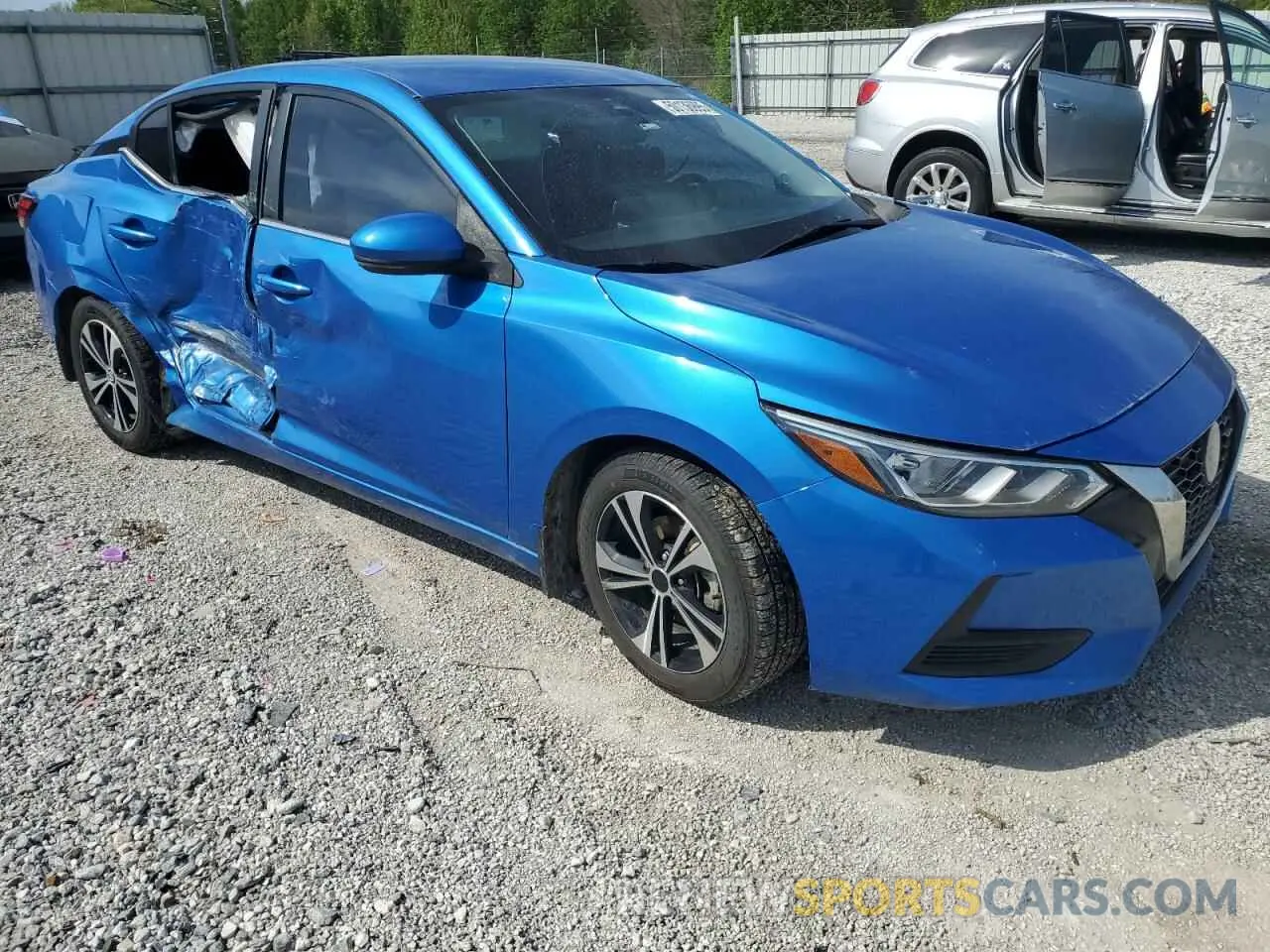 4 Фотография поврежденного автомобиля 3N1AB8CV1LY212696 NISSAN SENTRA 2020