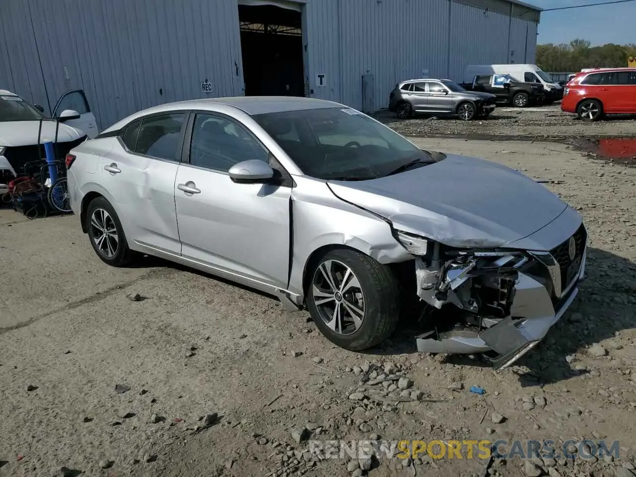 4 Фотография поврежденного автомобиля 3N1AB8CV1LY216747 NISSAN SENTRA 2020