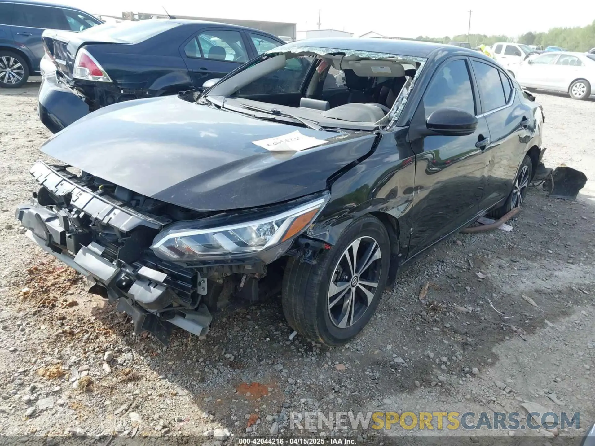 2 Фотография поврежденного автомобиля 3N1AB8CV1LY232494 NISSAN SENTRA 2020