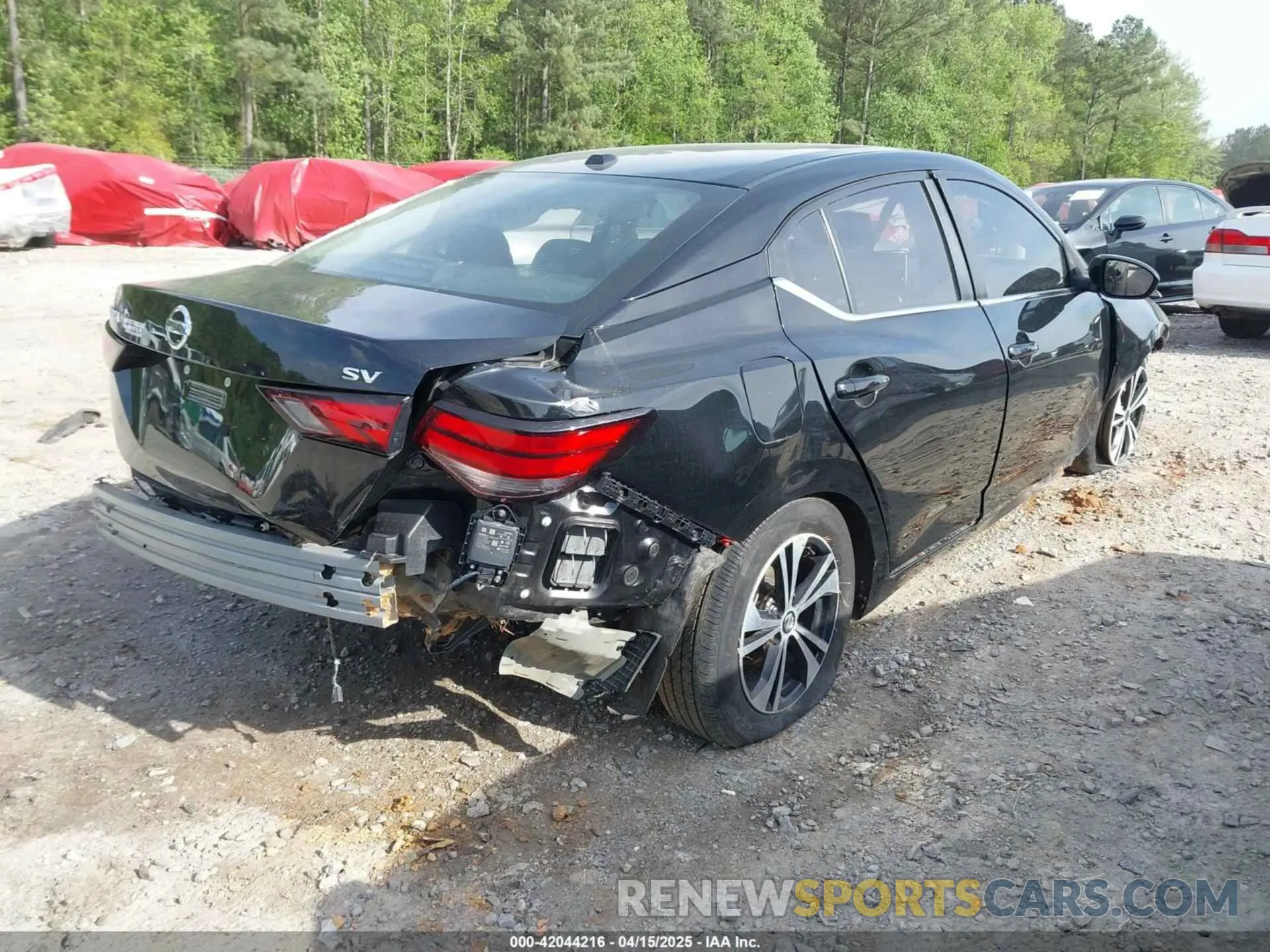 4 Фотография поврежденного автомобиля 3N1AB8CV1LY232494 NISSAN SENTRA 2020
