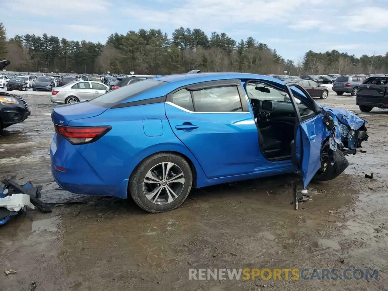 3 Фотография поврежденного автомобиля 3N1AB8CV1LY241809 NISSAN SENTRA 2020