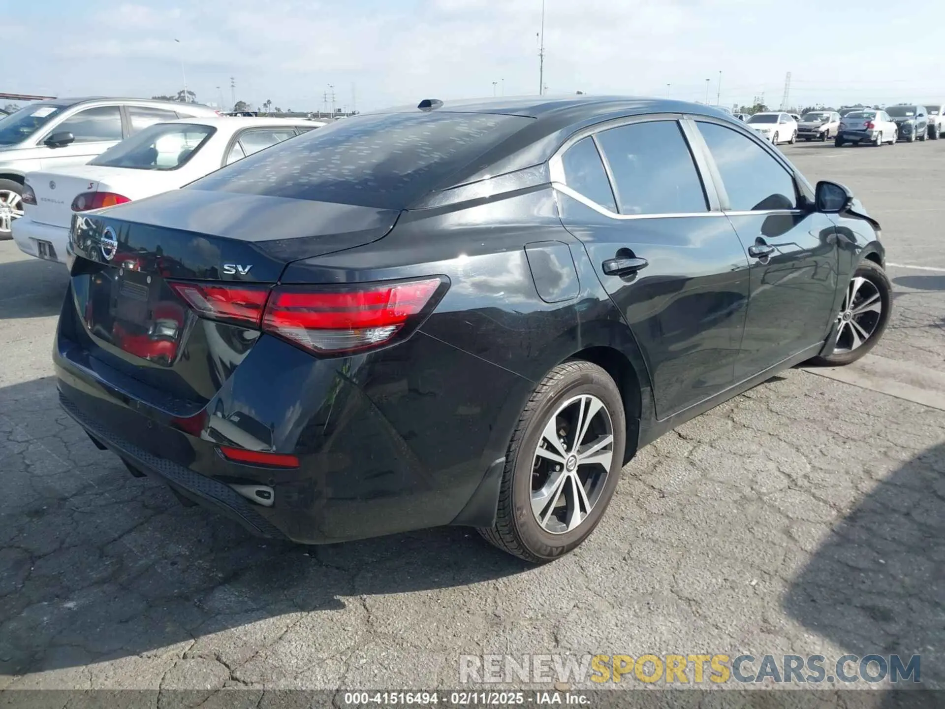 4 Photograph of a damaged car 3N1AB8CV1LY272462 NISSAN SENTRA 2020