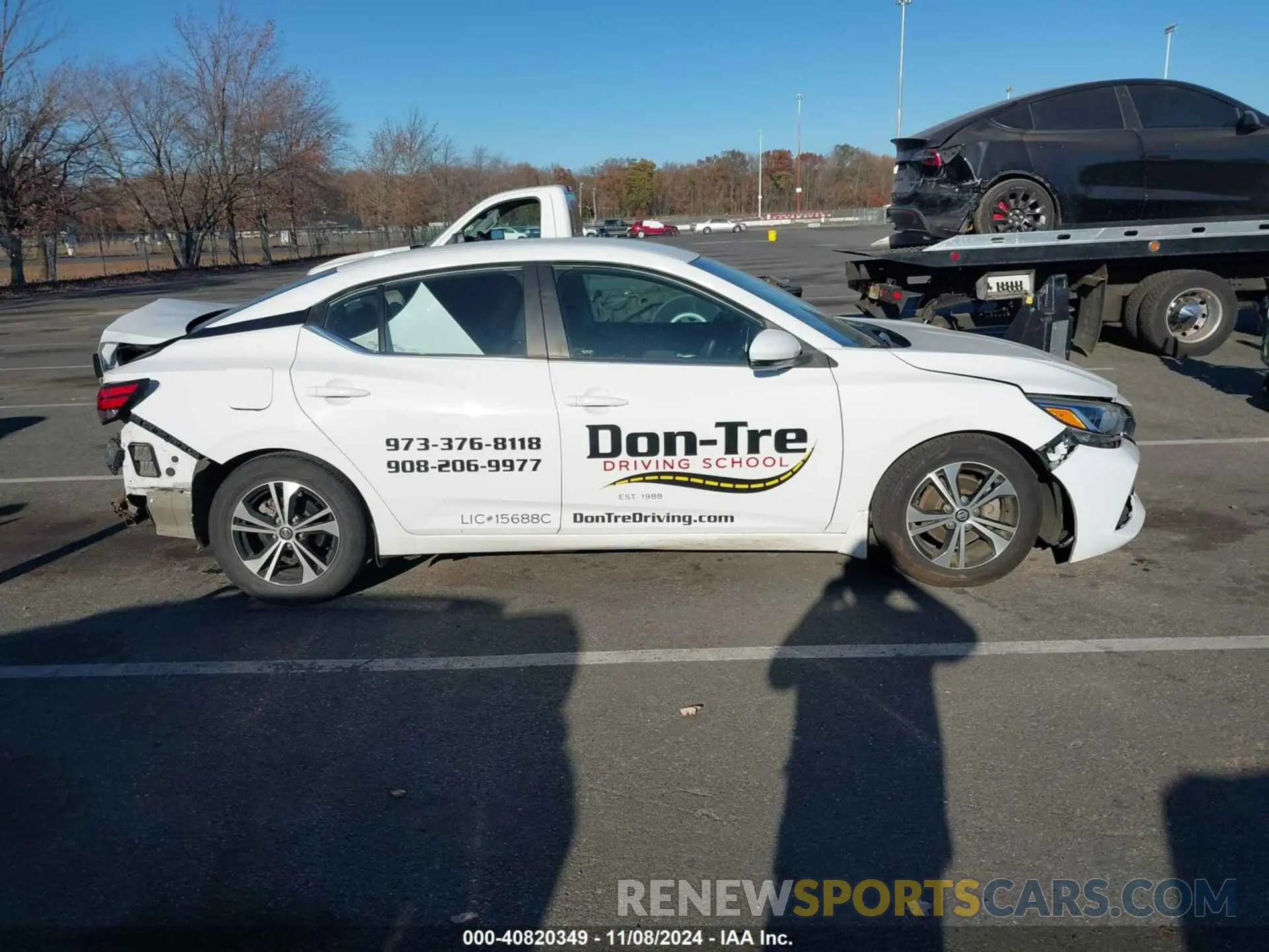 13 Photograph of a damaged car 3N1AB8CV2LY219754 NISSAN SENTRA 2020