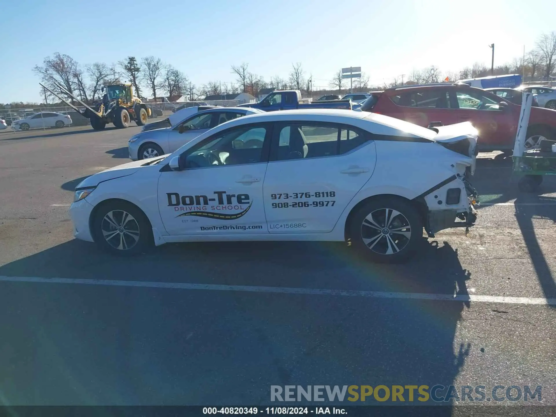 14 Photograph of a damaged car 3N1AB8CV2LY219754 NISSAN SENTRA 2020