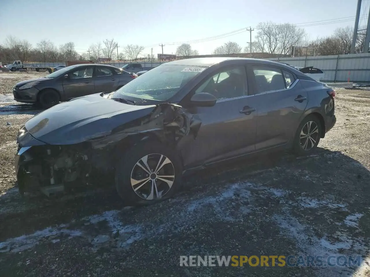 1 Photograph of a damaged car 3N1AB8CV2LY225408 NISSAN SENTRA 2020