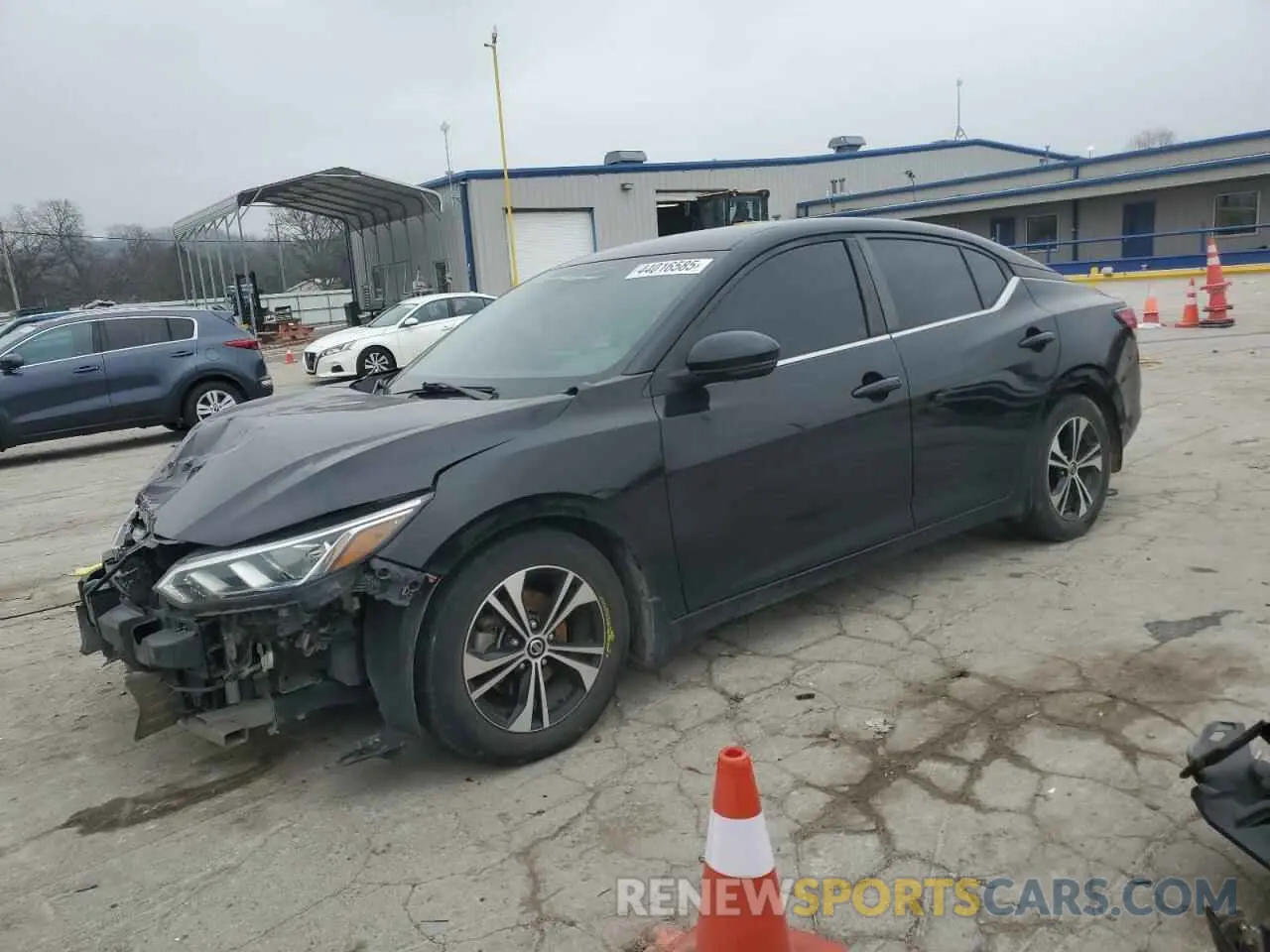 1 Photograph of a damaged car 3N1AB8CV2LY232939 NISSAN SENTRA 2020
