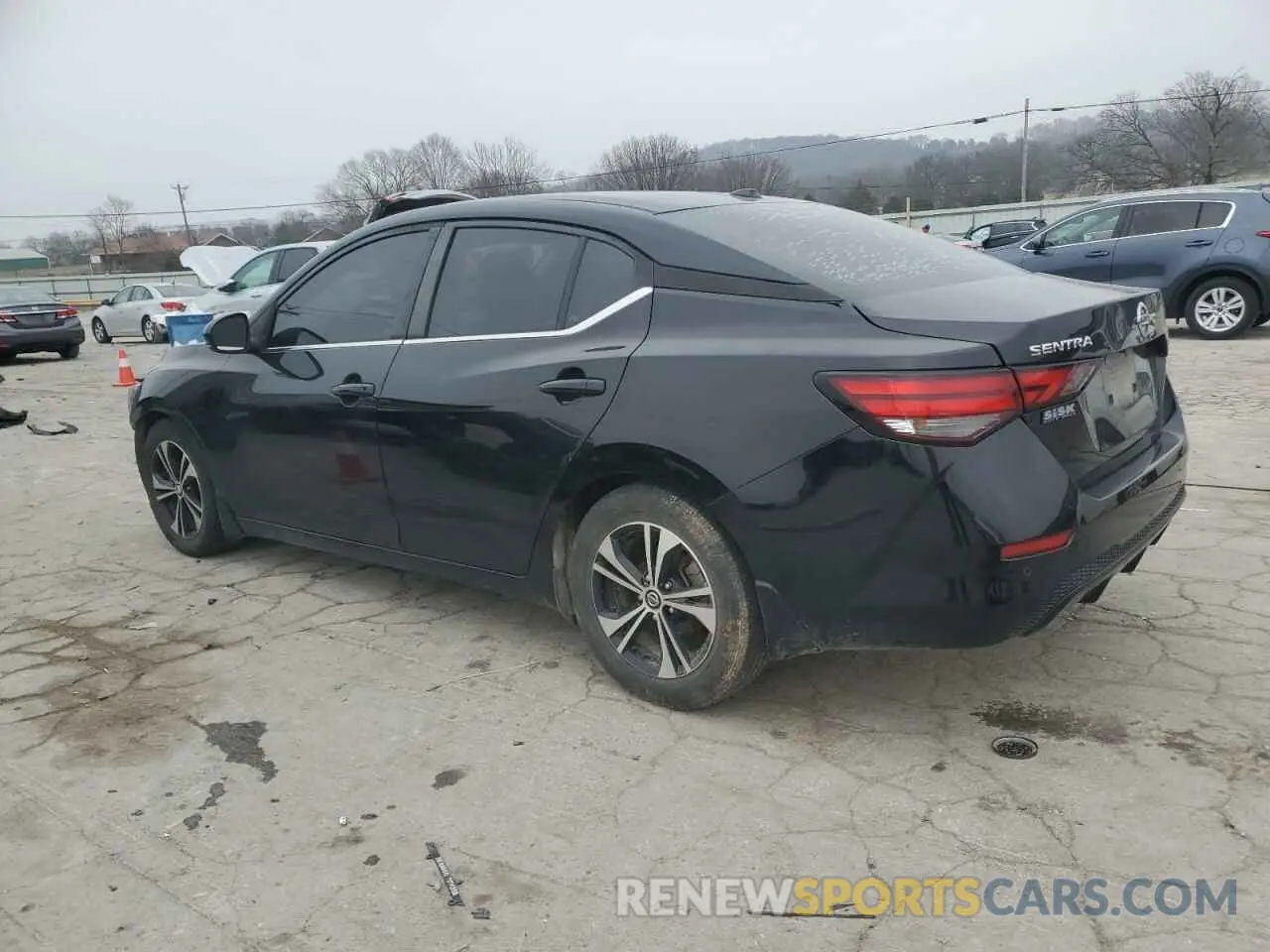 2 Photograph of a damaged car 3N1AB8CV2LY232939 NISSAN SENTRA 2020