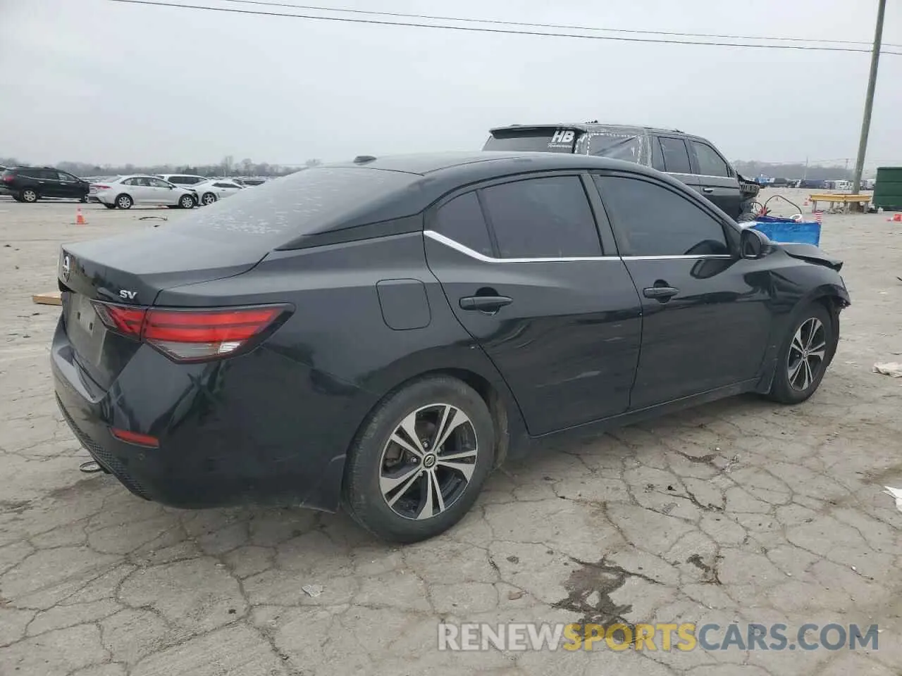 3 Photograph of a damaged car 3N1AB8CV2LY232939 NISSAN SENTRA 2020