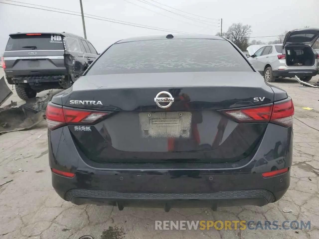 6 Photograph of a damaged car 3N1AB8CV2LY232939 NISSAN SENTRA 2020
