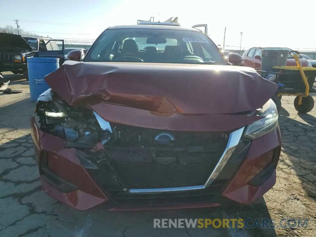 5 Photograph of a damaged car 3N1AB8CV2LY232942 NISSAN SENTRA 2020