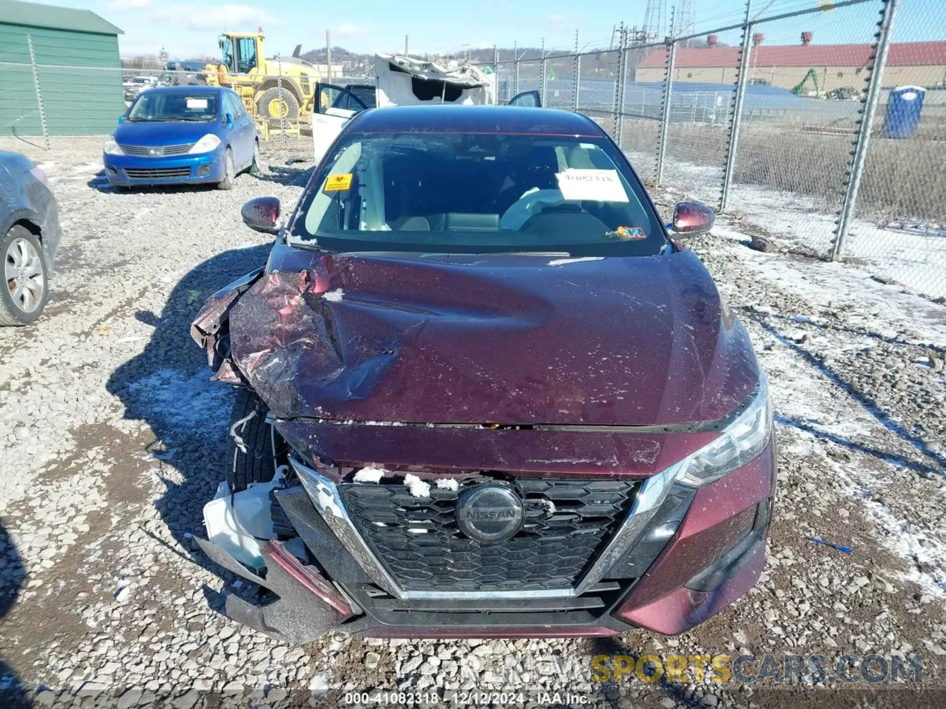 12 Photograph of a damaged car 3N1AB8CV2LY241723 NISSAN SENTRA 2020