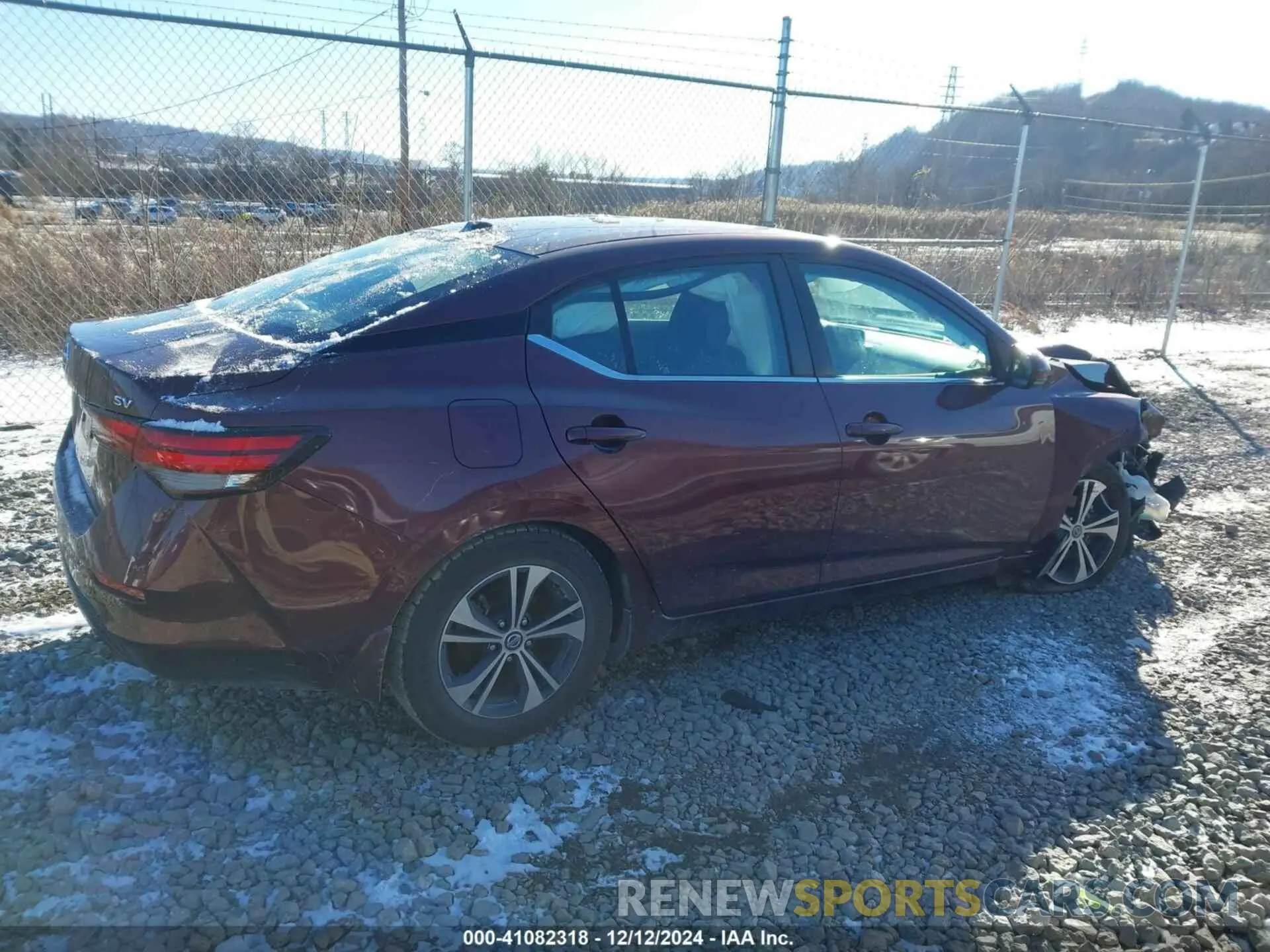 13 Photograph of a damaged car 3N1AB8CV2LY241723 NISSAN SENTRA 2020