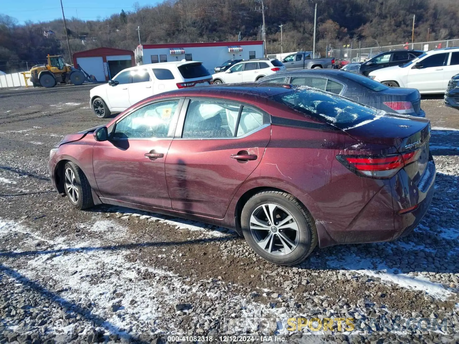 14 Photograph of a damaged car 3N1AB8CV2LY241723 NISSAN SENTRA 2020