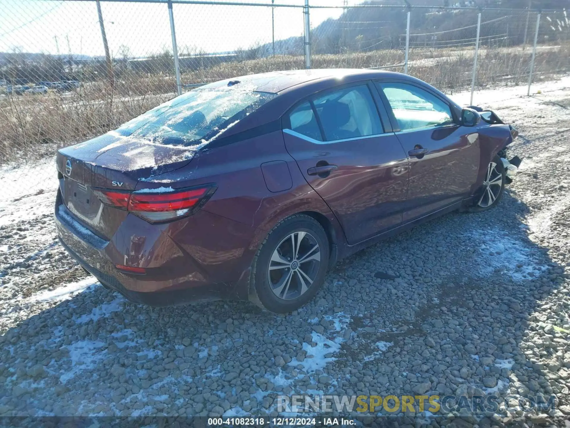 4 Photograph of a damaged car 3N1AB8CV2LY241723 NISSAN SENTRA 2020