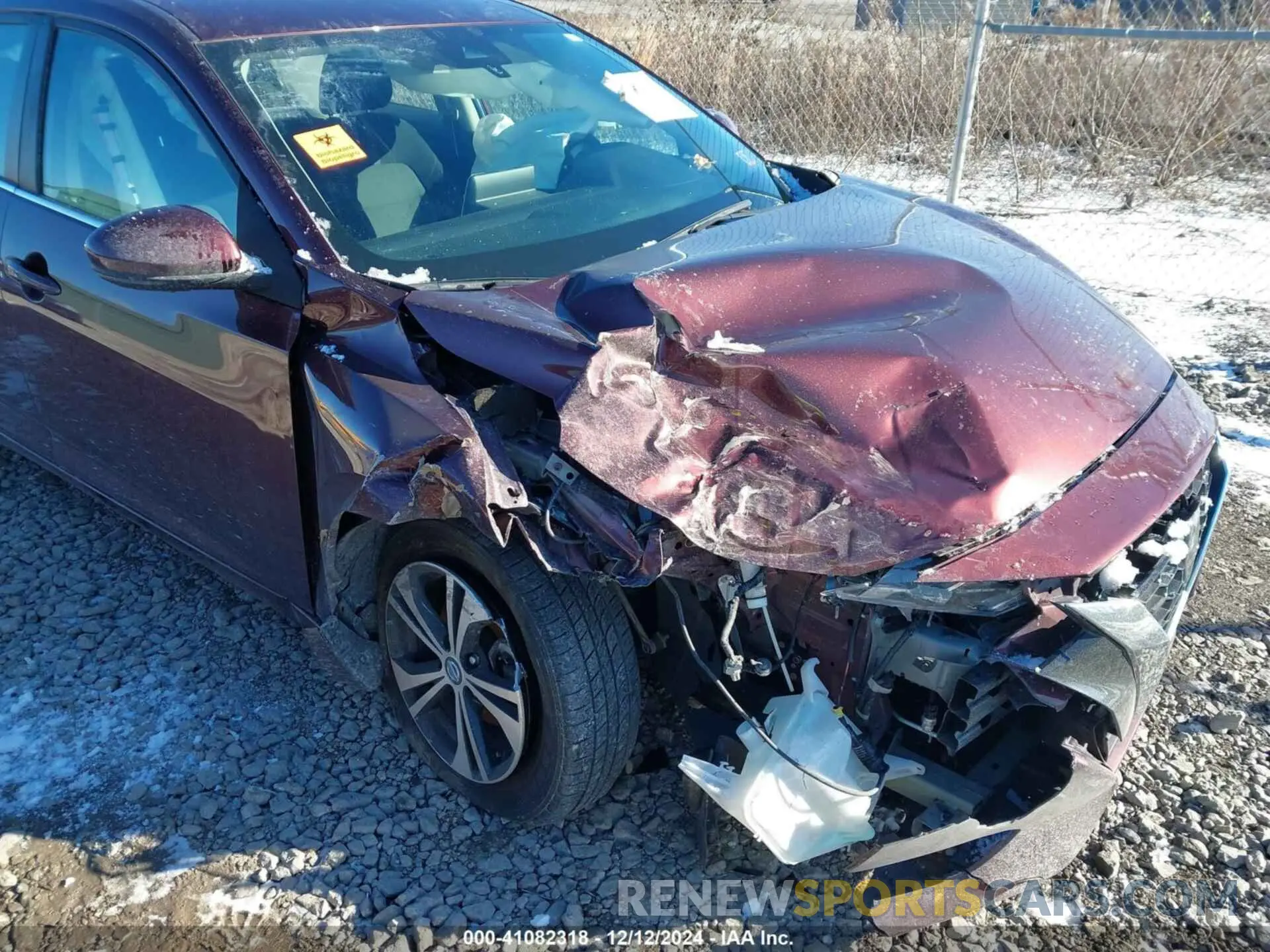 6 Photograph of a damaged car 3N1AB8CV2LY241723 NISSAN SENTRA 2020