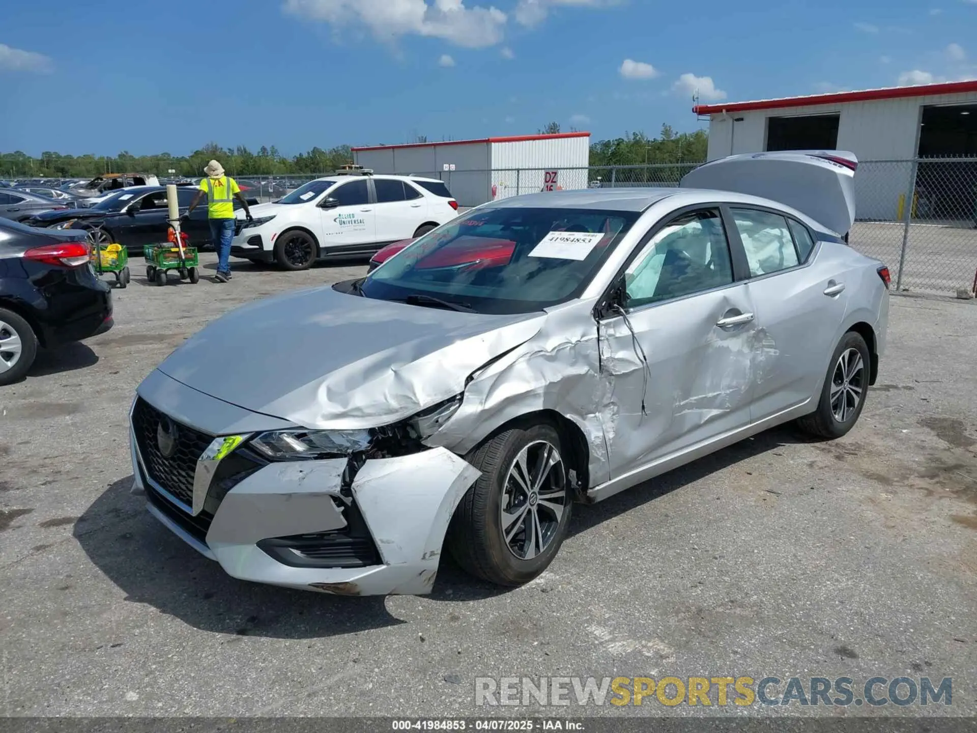2 Фотография поврежденного автомобиля 3N1AB8CV2LY256335 NISSAN SENTRA 2020