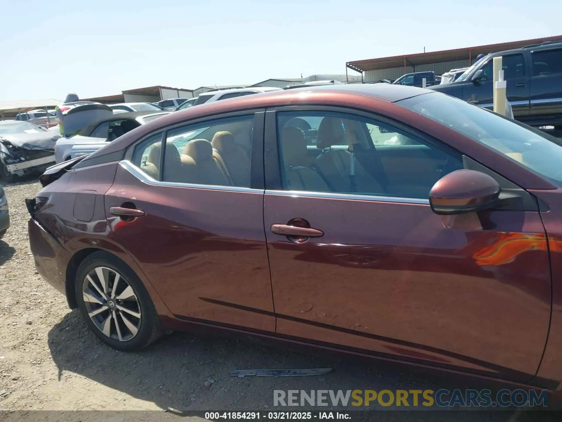 13 Photograph of a damaged car 3N1AB8CV2LY259588 NISSAN SENTRA 2020