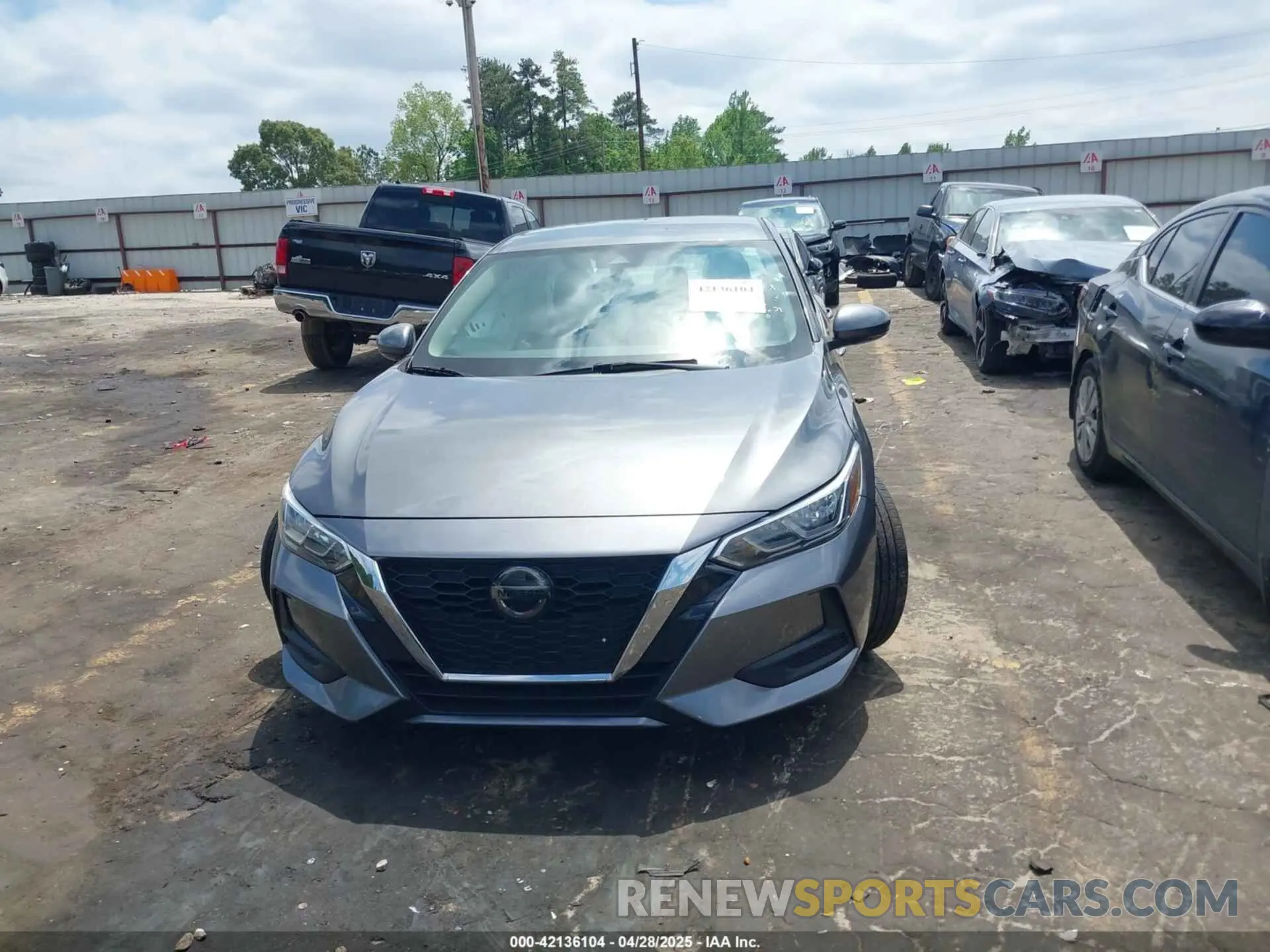 12 Photograph of a damaged car 3N1AB8CV2LY277590 NISSAN SENTRA 2020