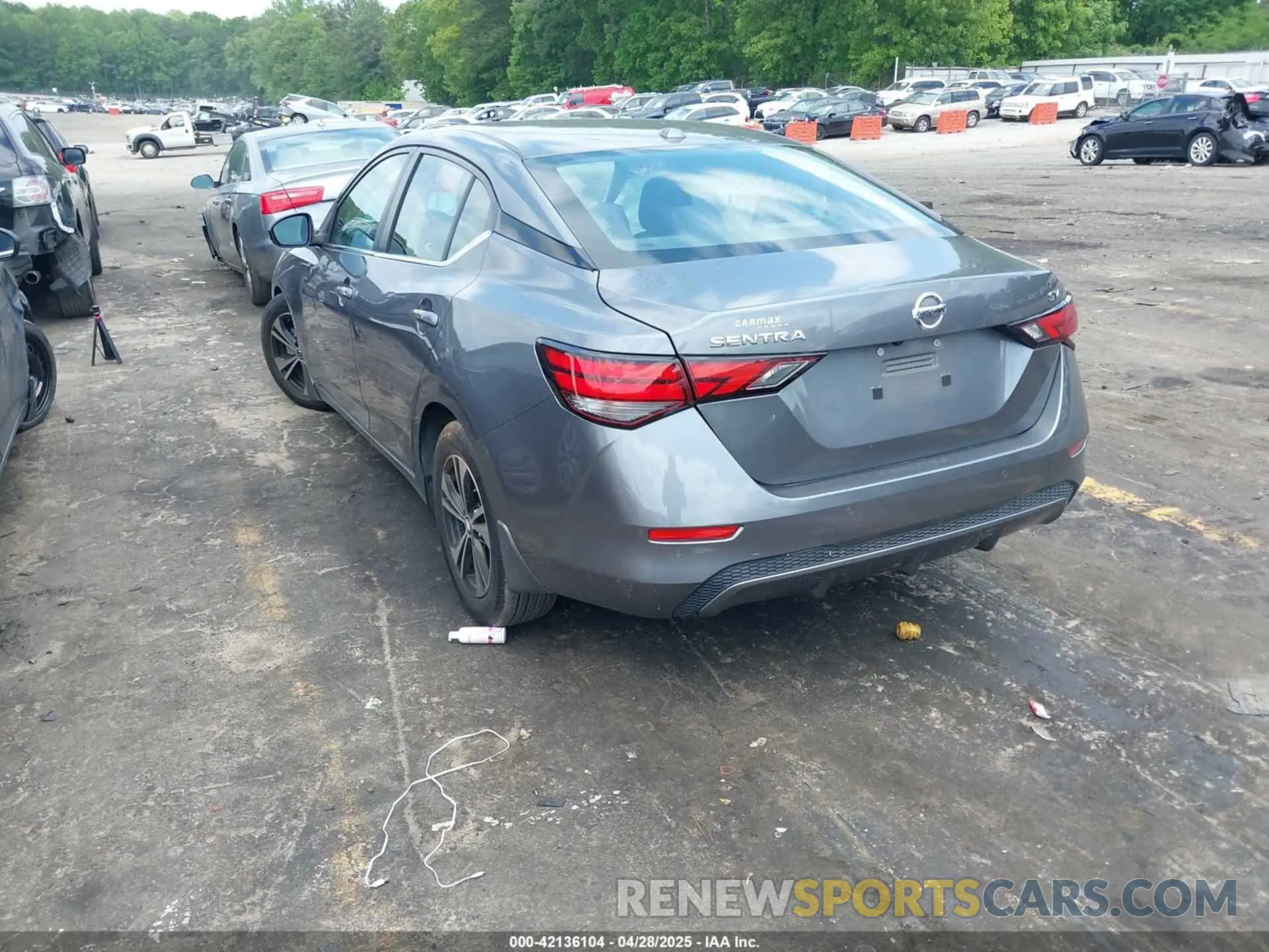 3 Photograph of a damaged car 3N1AB8CV2LY277590 NISSAN SENTRA 2020