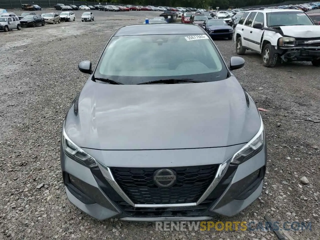 5 Photograph of a damaged car 3N1AB8CV3LY214983 NISSAN SENTRA 2020
