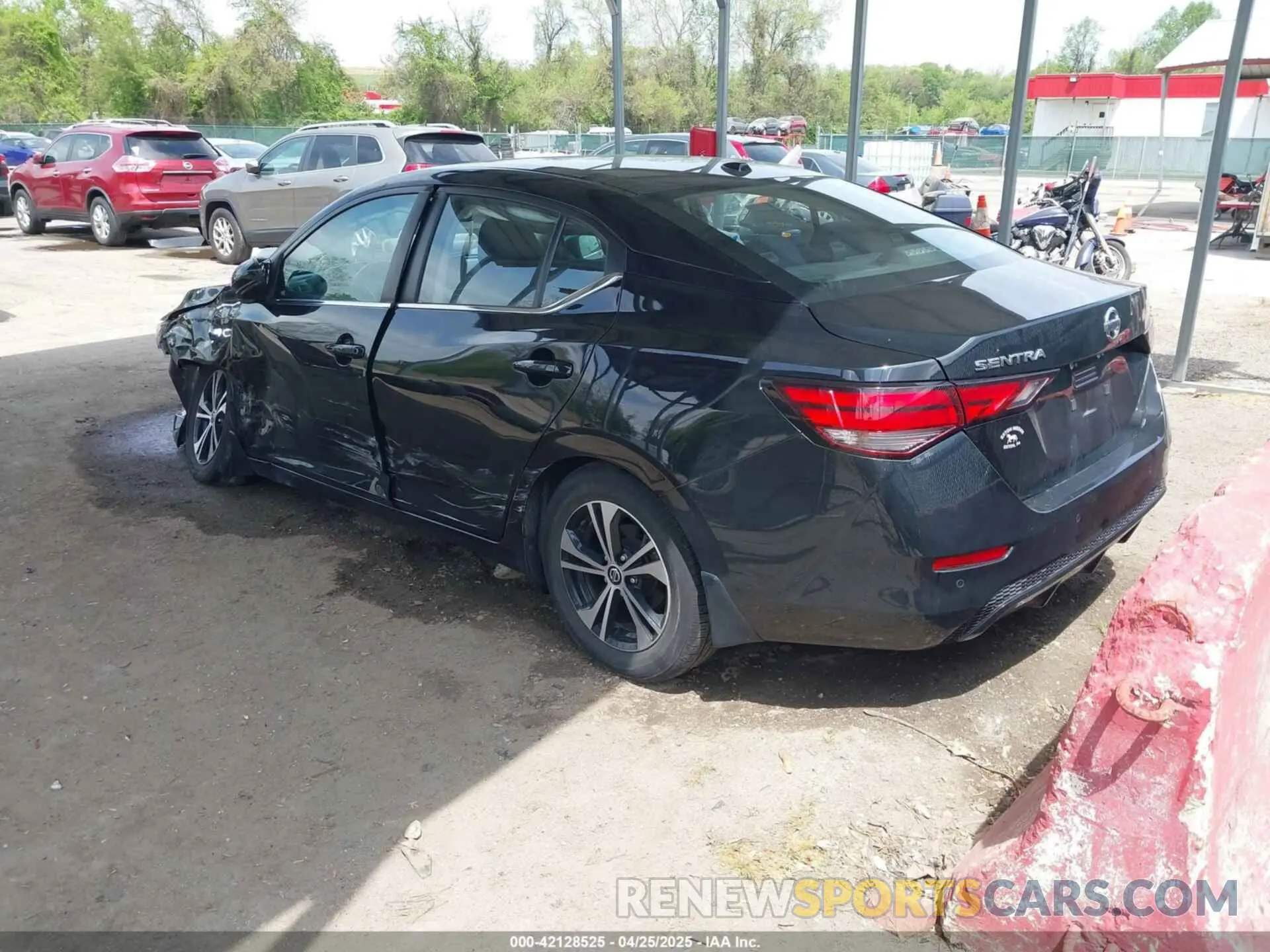 3 Фотография поврежденного автомобиля 3N1AB8CV3LY220413 NISSAN SENTRA 2020