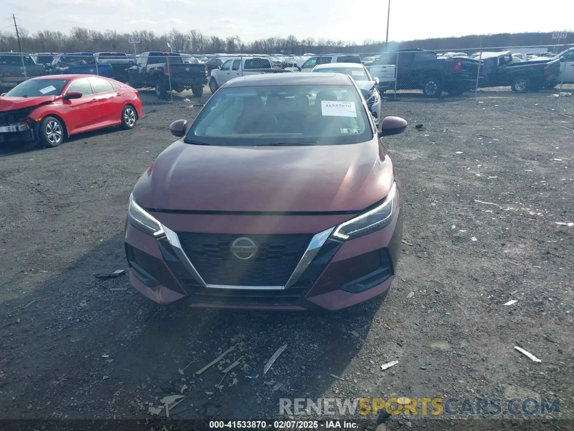 12 Photograph of a damaged car 3N1AB8CV3LY253041 NISSAN SENTRA 2020