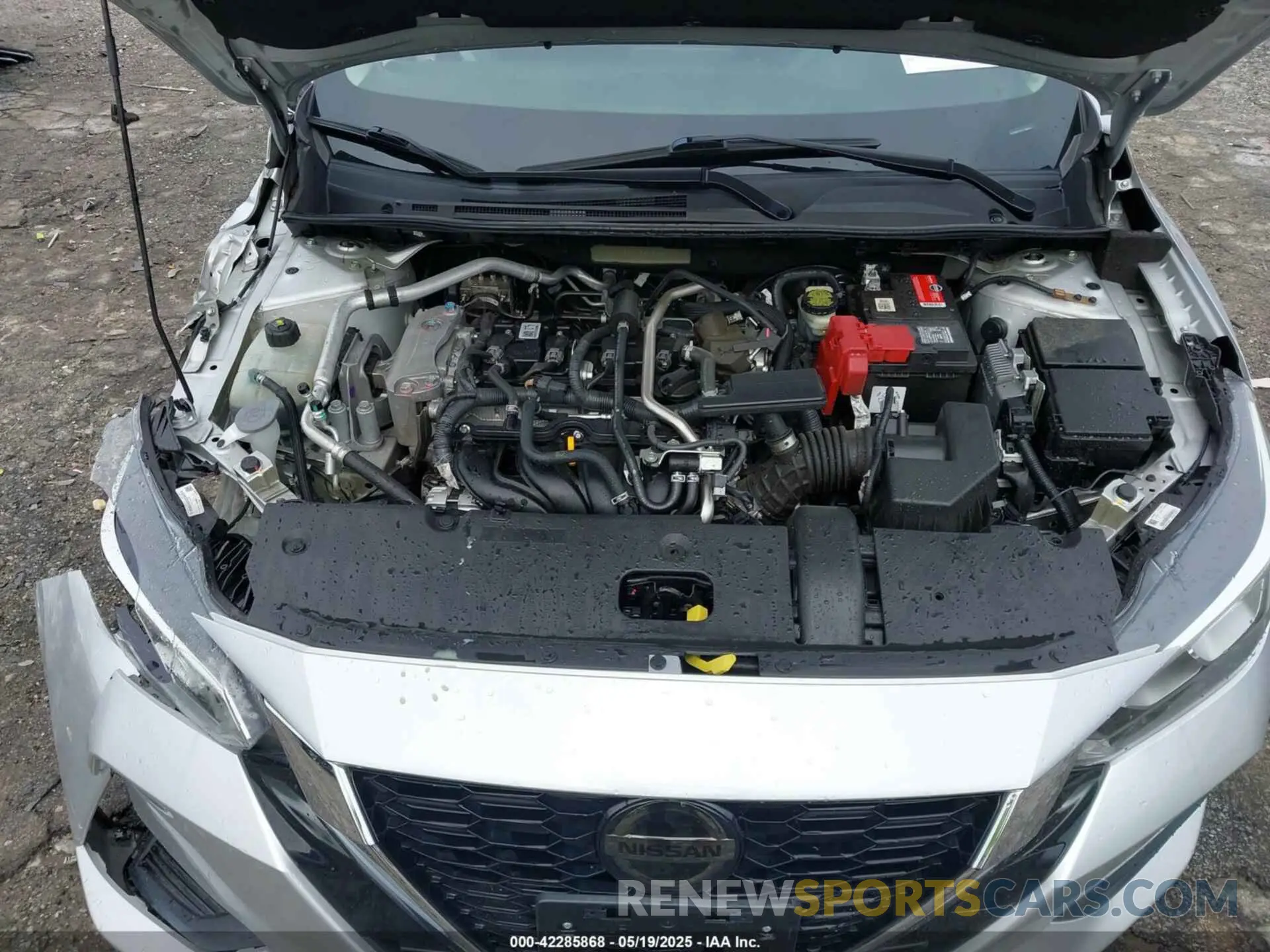 10 Photograph of a damaged car 3N1AB8CV3LY262631 NISSAN SENTRA 2020