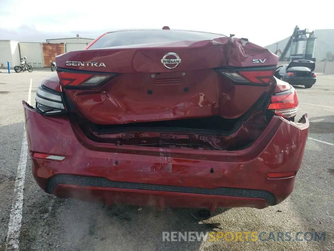 6 Photograph of a damaged car 3N1AB8CV3LY270356 NISSAN SENTRA 2020
