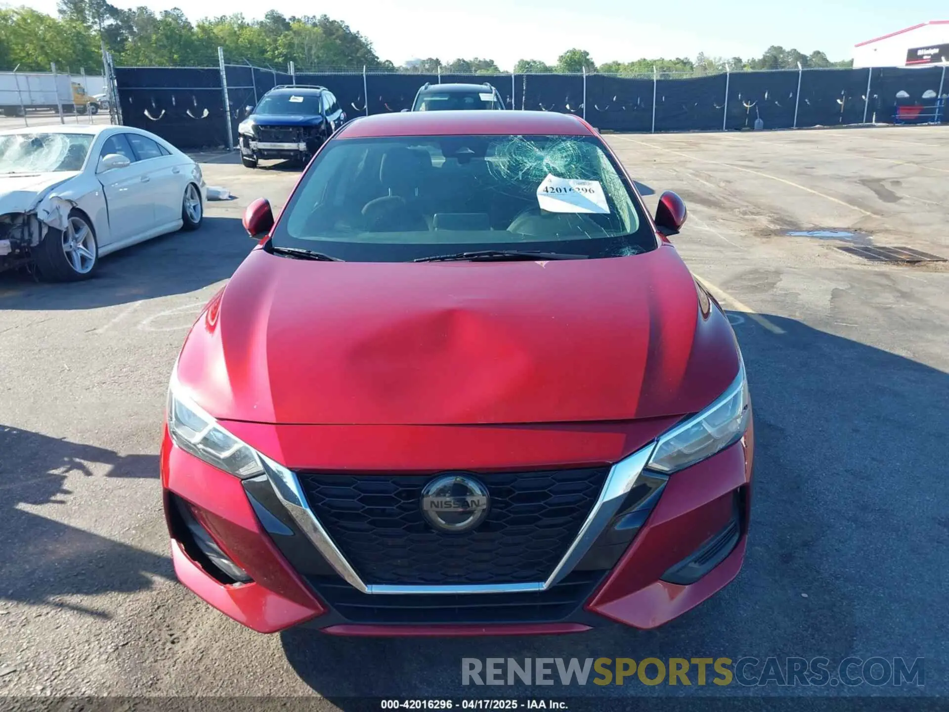 12 Photograph of a damaged car 3N1AB8CV3LY275332 NISSAN SENTRA 2020
