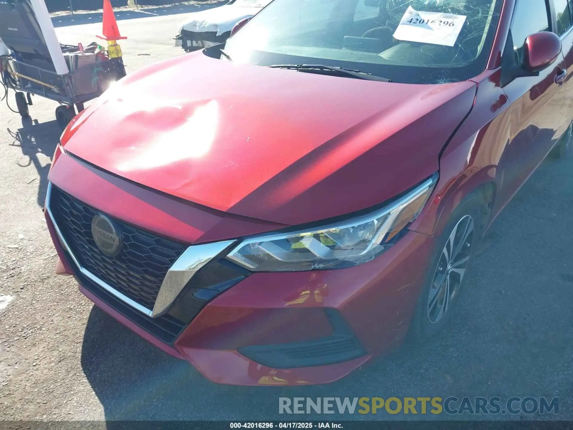 6 Photograph of a damaged car 3N1AB8CV3LY275332 NISSAN SENTRA 2020