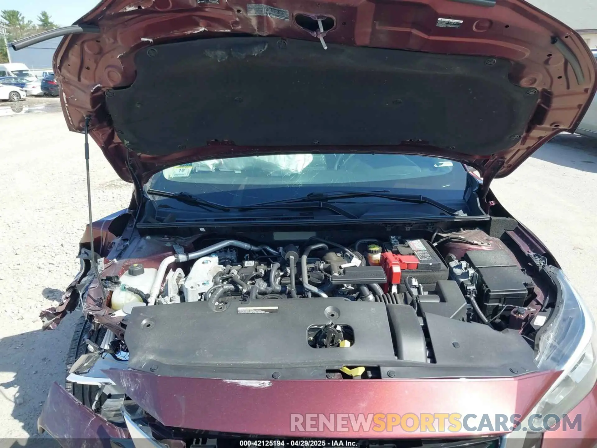 10 Photograph of a damaged car 3N1AB8CV3LY282894 NISSAN SENTRA 2020