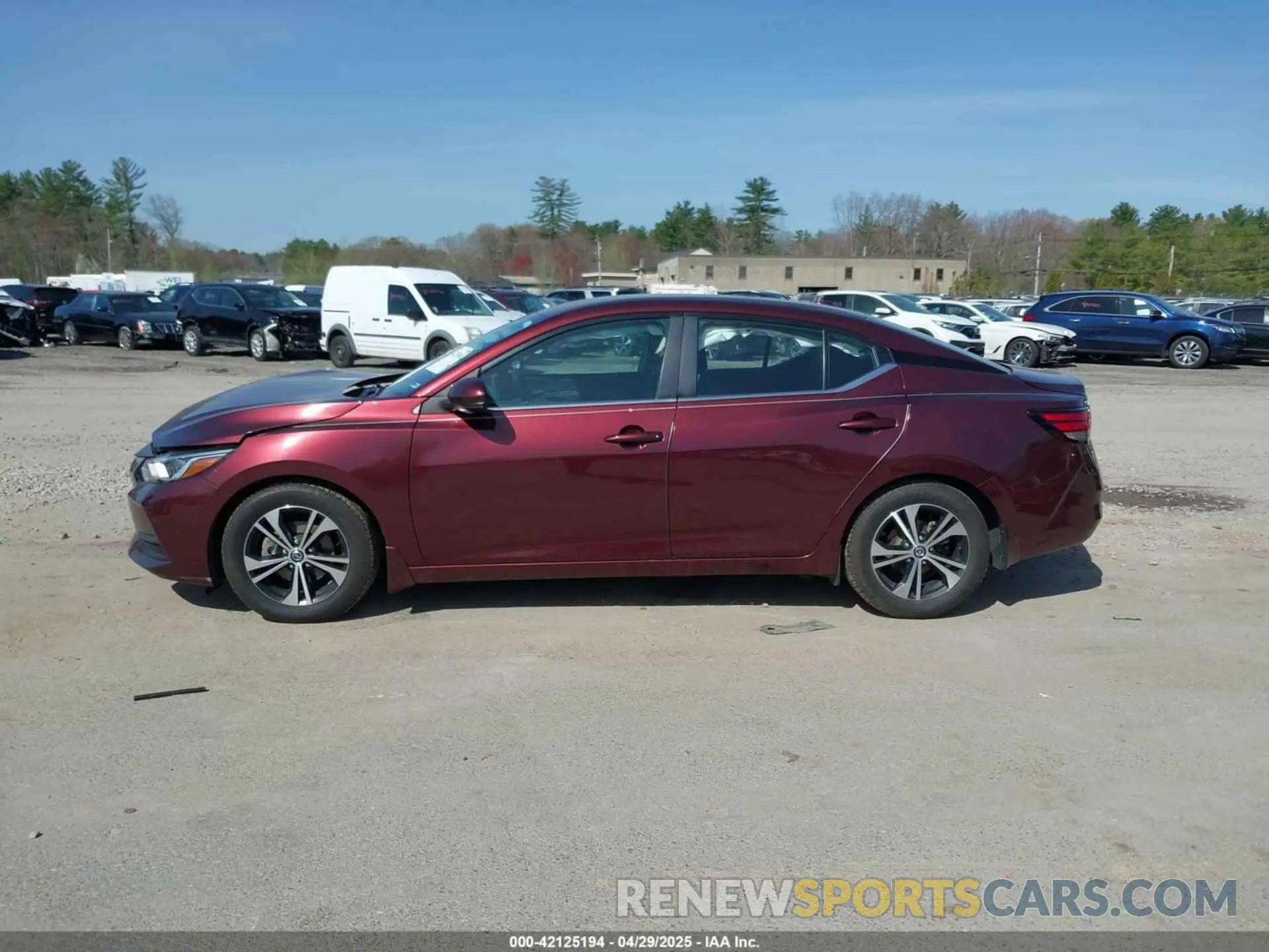 14 Photograph of a damaged car 3N1AB8CV3LY282894 NISSAN SENTRA 2020