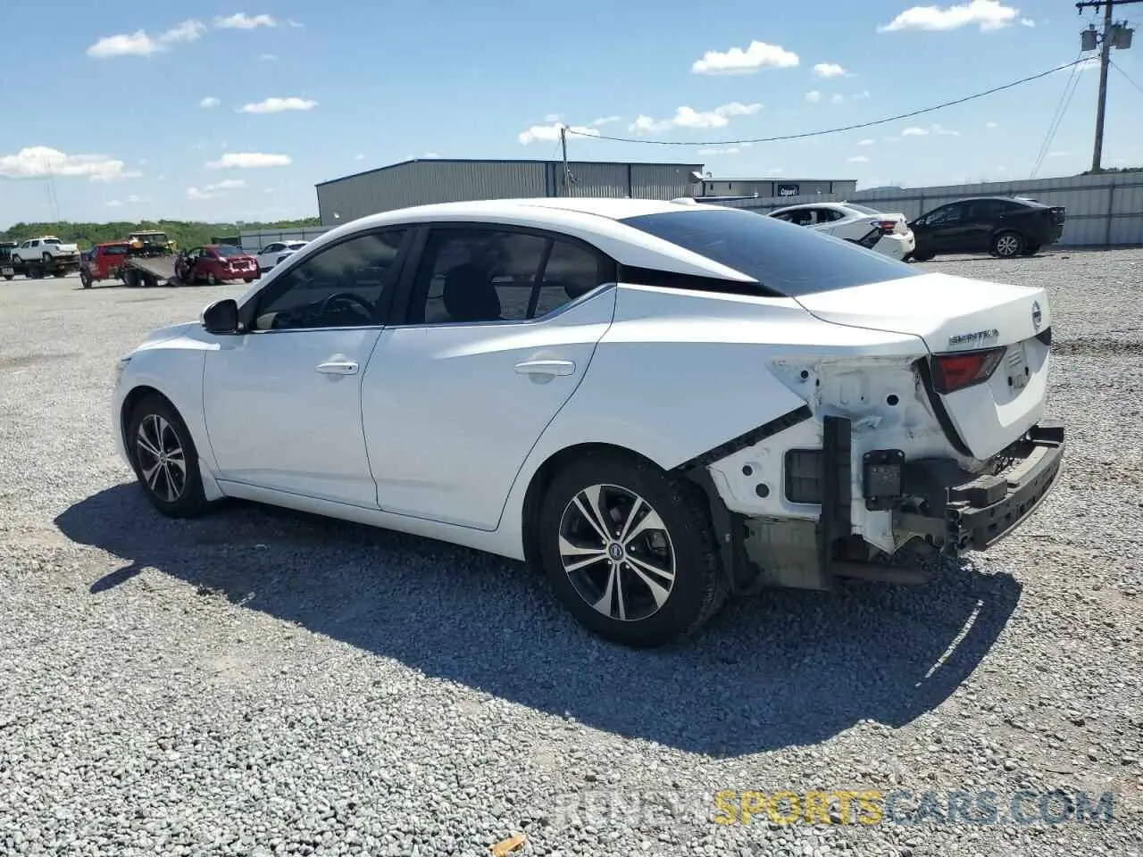 2 Photograph of a damaged car 3N1AB8CV3LY310760 NISSAN SENTRA 2020