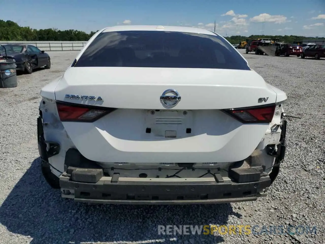 6 Photograph of a damaged car 3N1AB8CV3LY310760 NISSAN SENTRA 2020