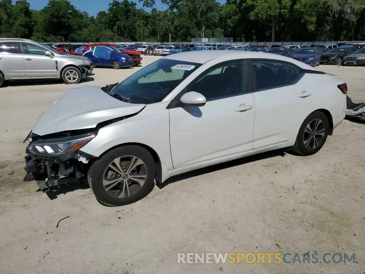 1 Фотография поврежденного автомобиля 3N1AB8CV4LY215043 NISSAN SENTRA 2020