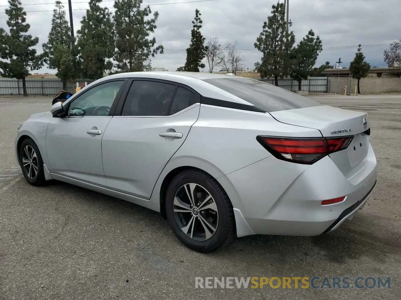 2 Photograph of a damaged car 3N1AB8CV4LY222526 NISSAN SENTRA 2020