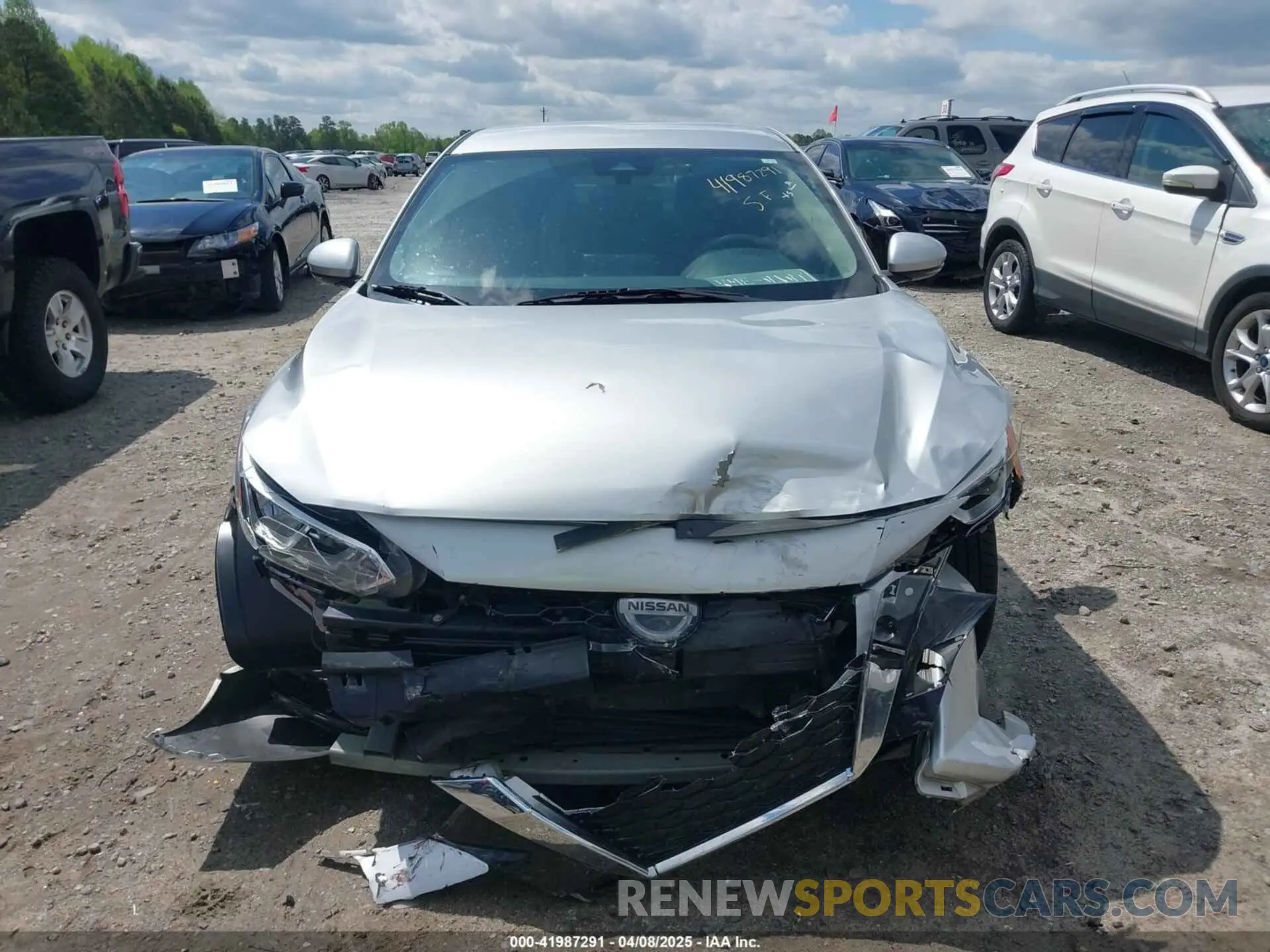 12 Photograph of a damaged car 3N1AB8CV4LY226849 NISSAN SENTRA 2020