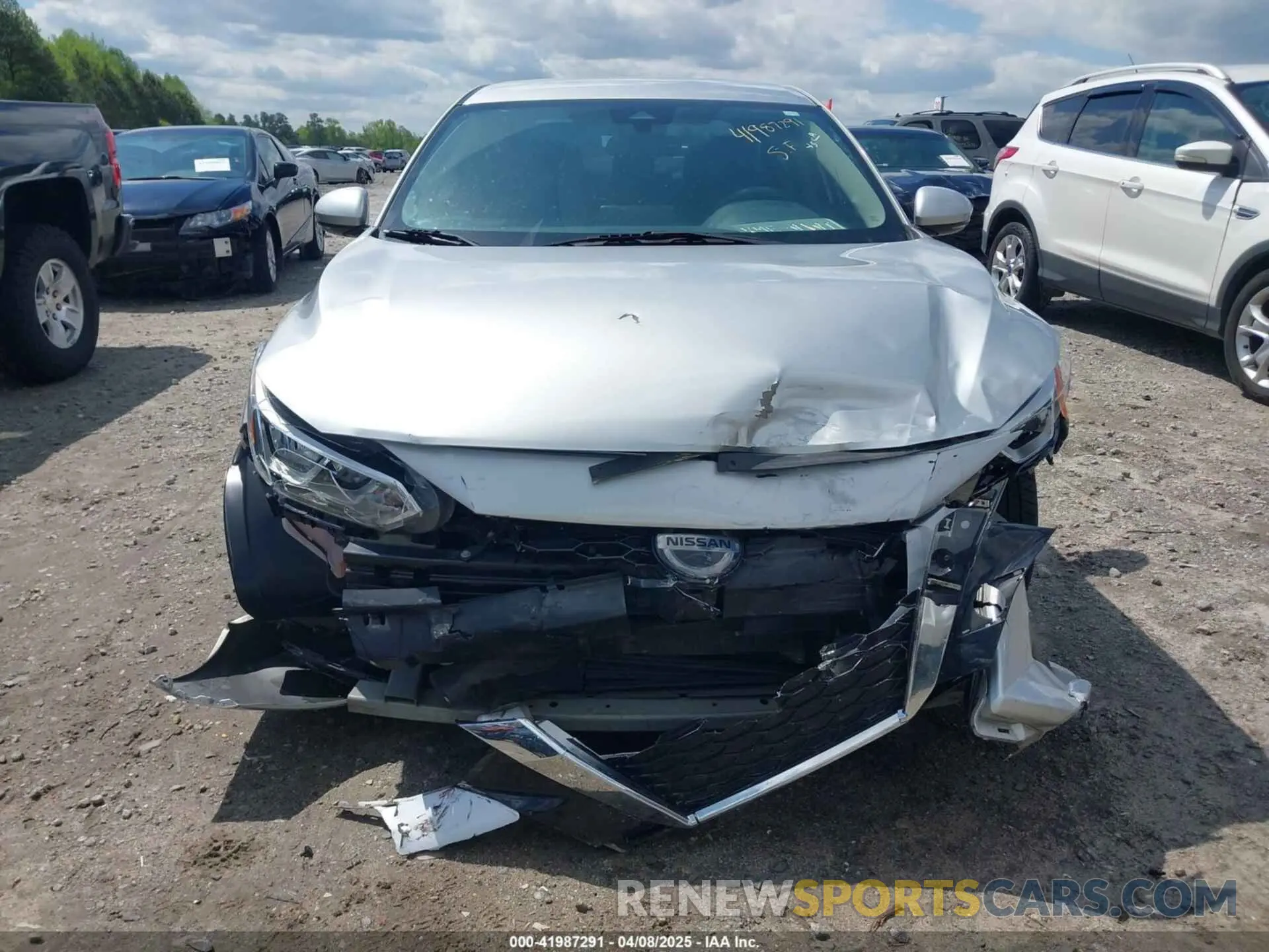 6 Photograph of a damaged car 3N1AB8CV4LY226849 NISSAN SENTRA 2020