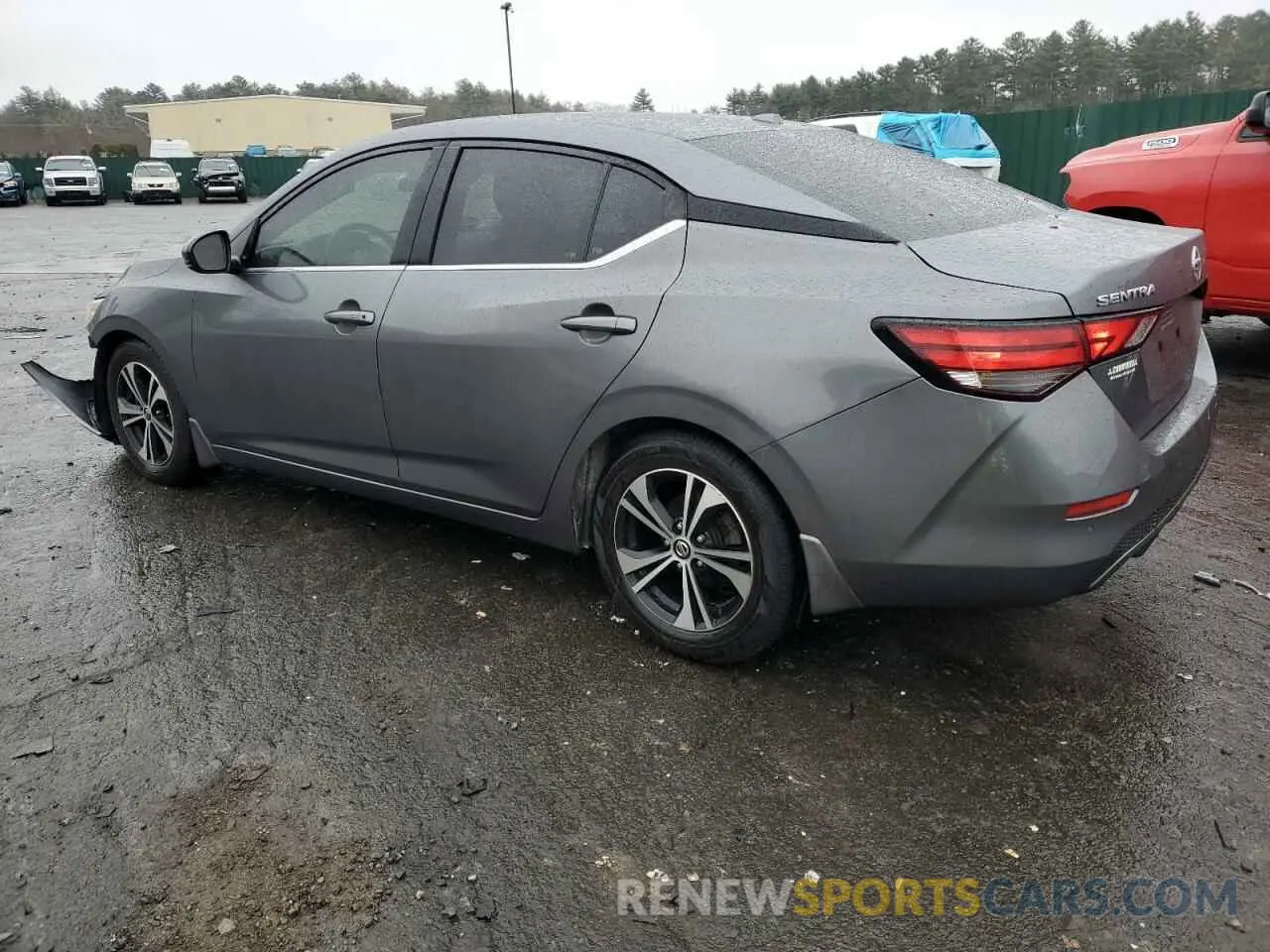2 Photograph of a damaged car 3N1AB8CV4LY226995 NISSAN SENTRA 2020