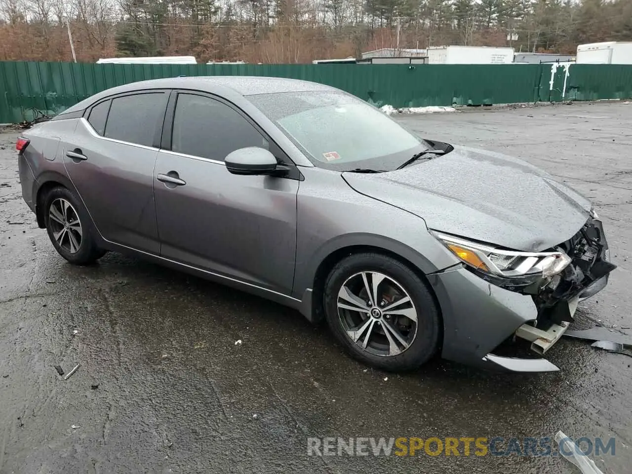 4 Photograph of a damaged car 3N1AB8CV4LY226995 NISSAN SENTRA 2020
