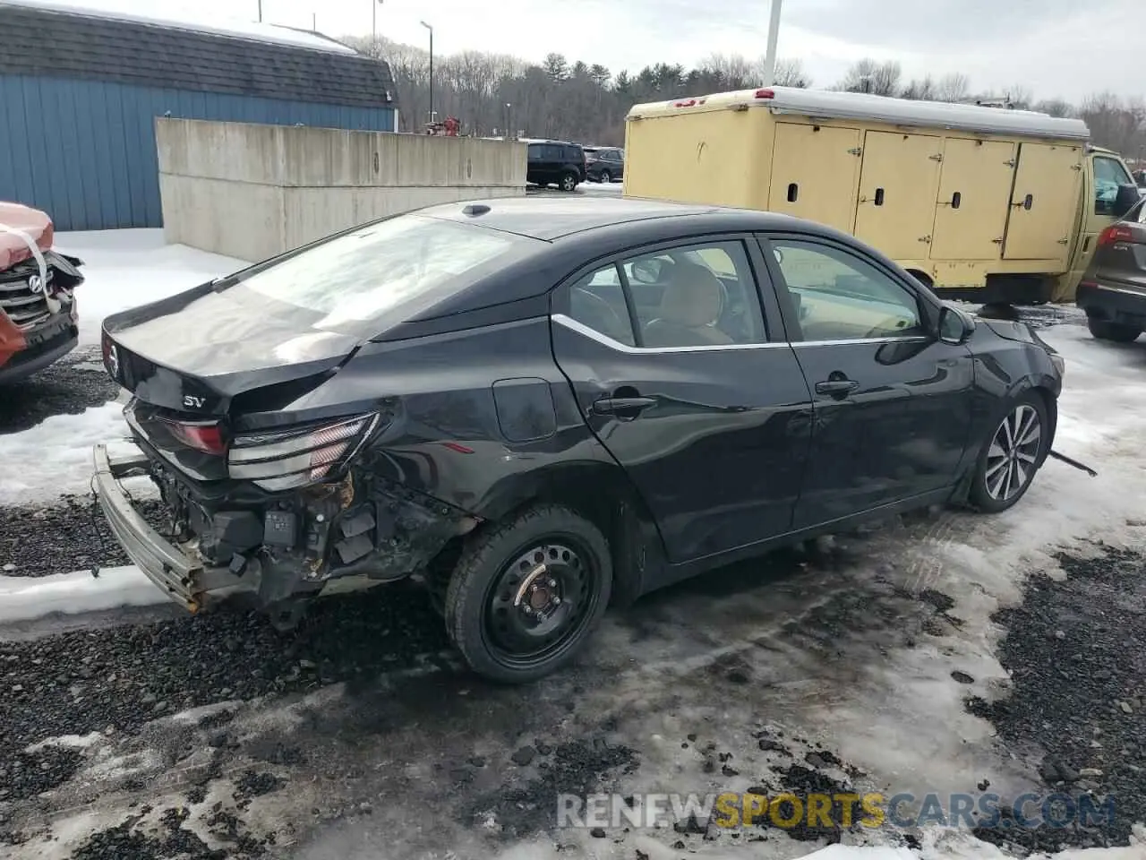 3 Photograph of a damaged car 3N1AB8CV4LY232053 NISSAN SENTRA 2020