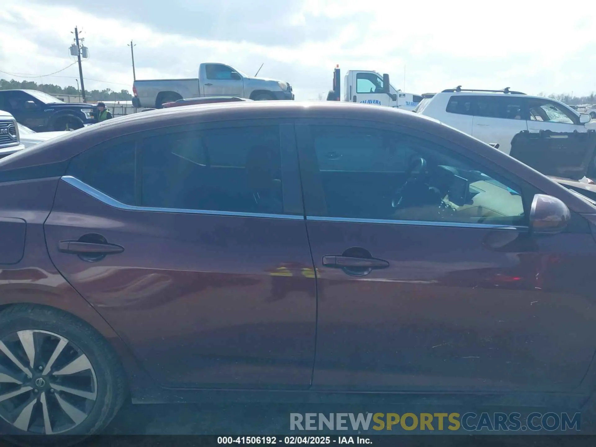 12 Photograph of a damaged car 3N1AB8CV4LY233168 NISSAN SENTRA 2020