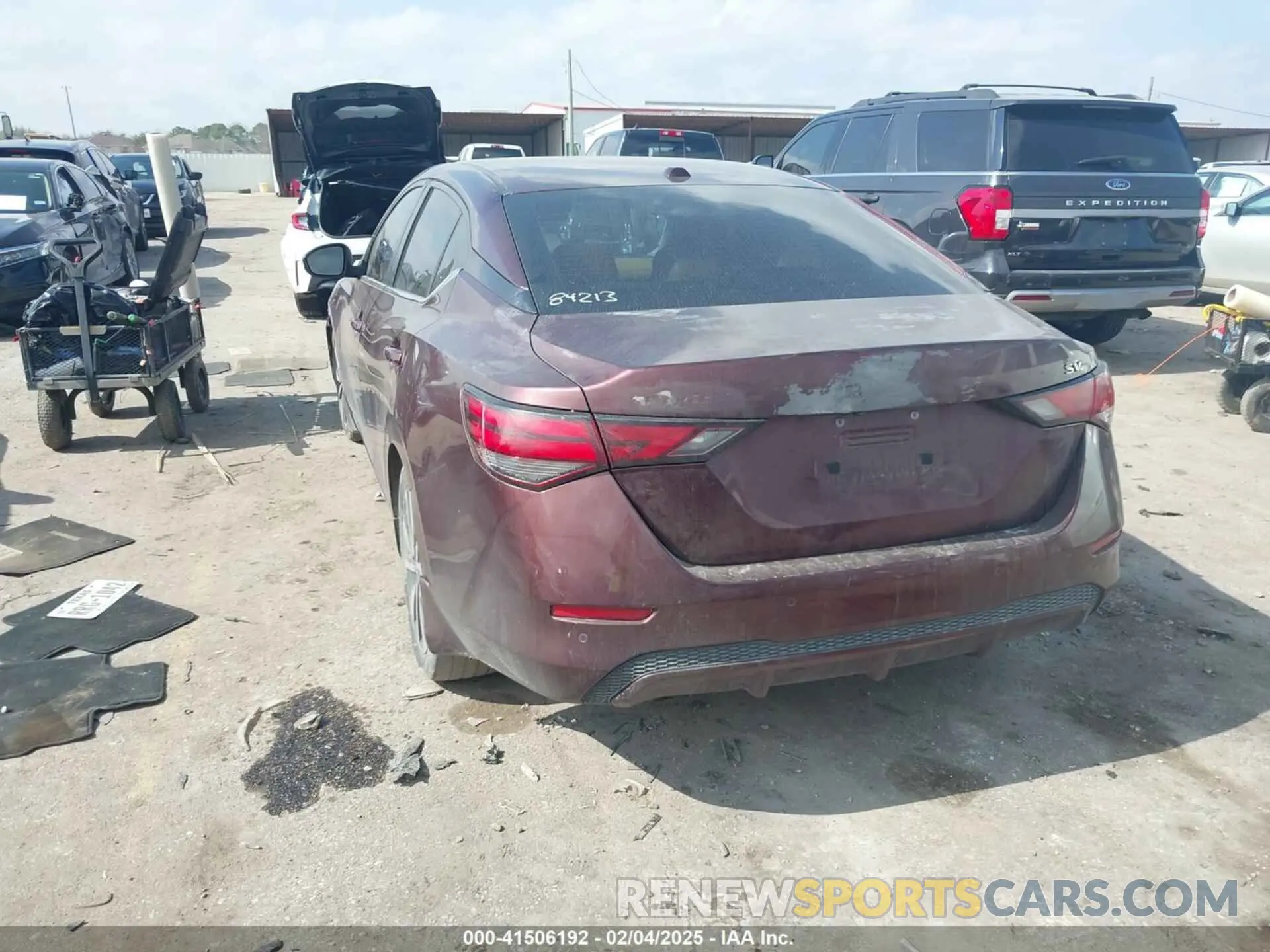 13 Photograph of a damaged car 3N1AB8CV4LY233168 NISSAN SENTRA 2020