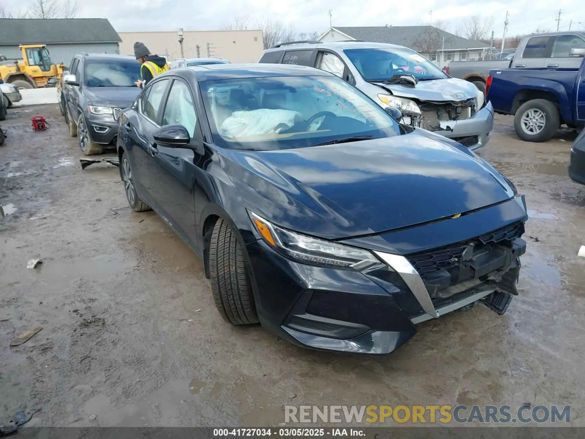 1 Фотография поврежденного автомобиля 3N1AB8CV4LY235258 NISSAN SENTRA 2020