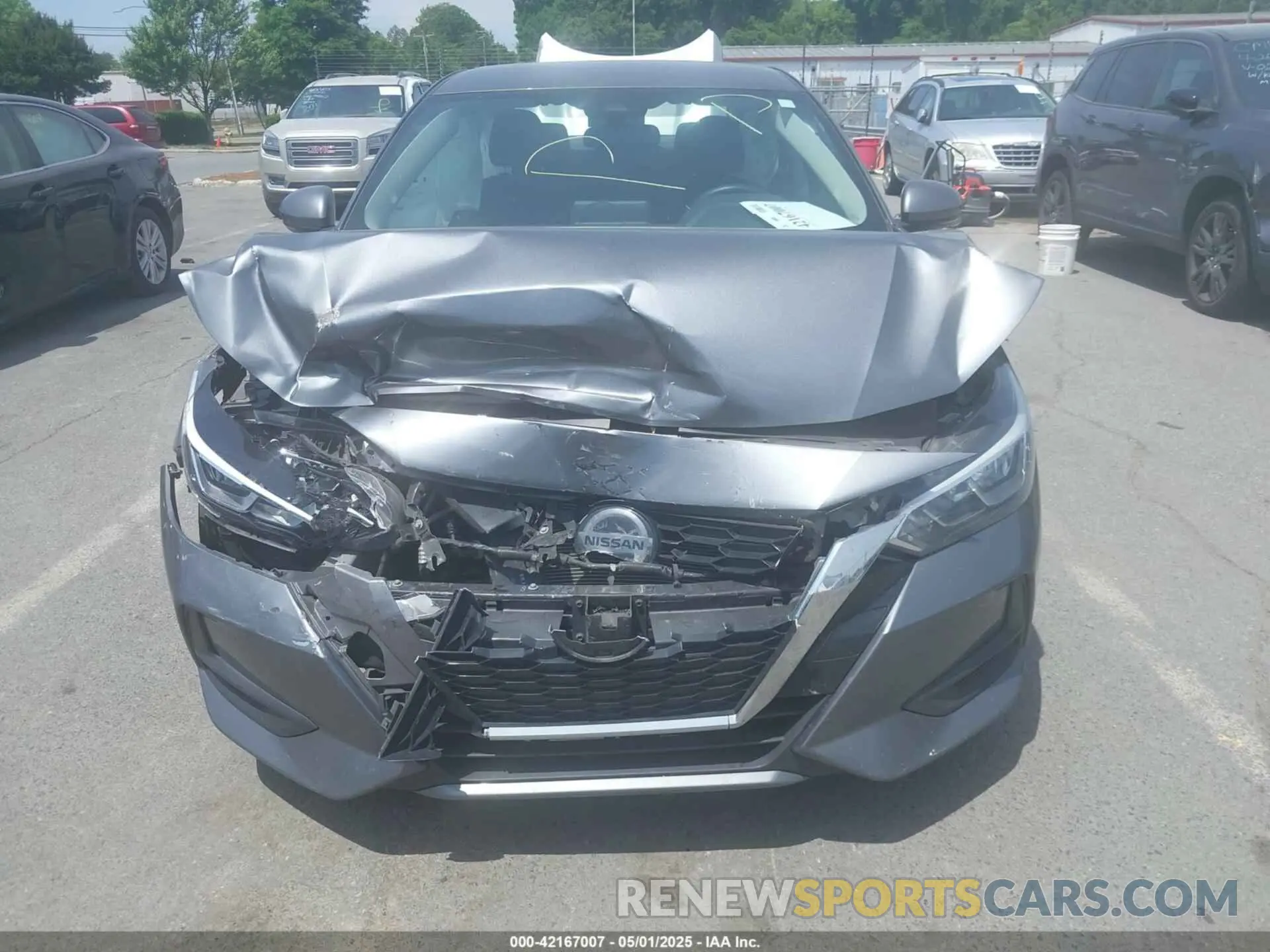 12 Photograph of a damaged car 3N1AB8CV4LY238936 NISSAN SENTRA 2020