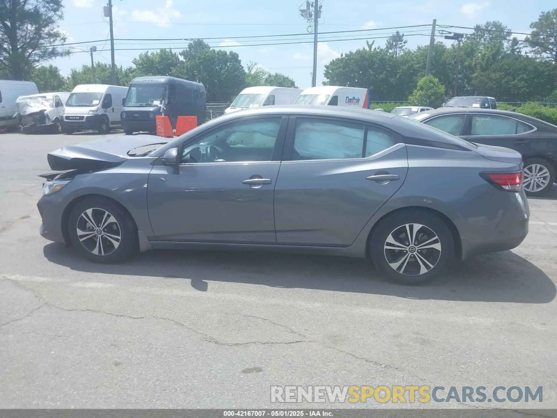 14 Photograph of a damaged car 3N1AB8CV4LY238936 NISSAN SENTRA 2020